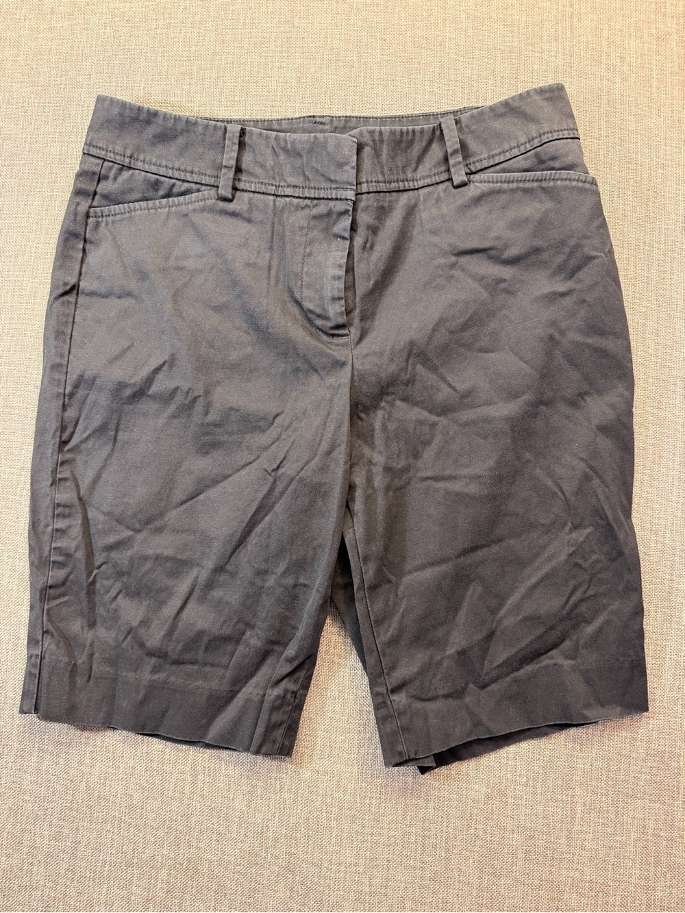 Talbots Women's Black Bermuda Shorts Size 2P Black